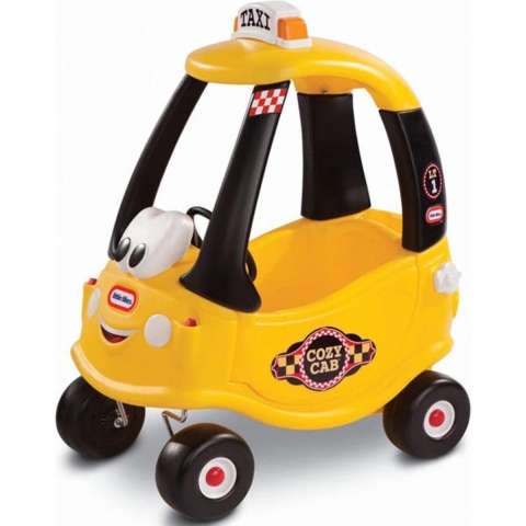 Little Tikes Cozy Coupe Taxi - Loopauto - Geel