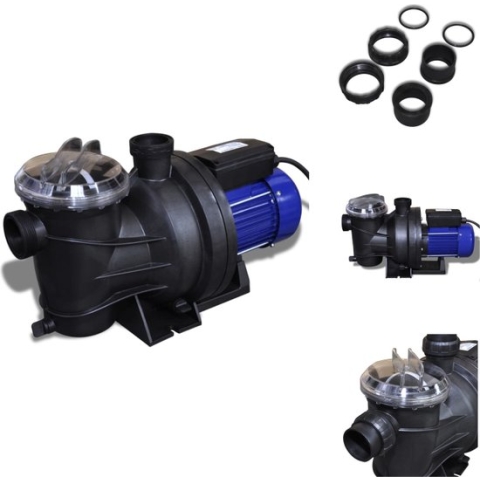 vidaXL Zwembadpomp - Geavanceerd - Waterpomp - 55x25x23.5 cm - 800W - Zwembadfilter