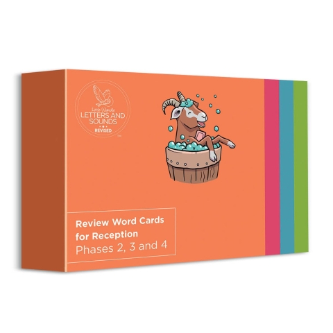 Big Cat Phonics for Little Wandle Letters and Sounds Revised- Review Word Cards for Reception (ready-to-use cards)