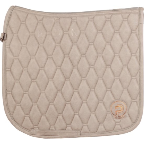 Eskadron Zadeldek Platinum Metallic Faux Leather Lichtbruin - Lichtbruin - veelzijdigheid Paard