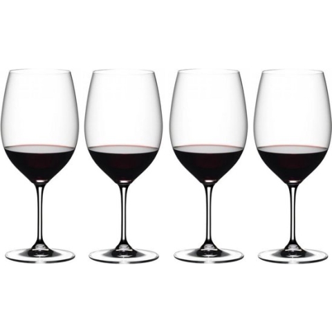 Riedel Rode Wijnglazen Vinum - Cabernet / Merlot - 4 stuks