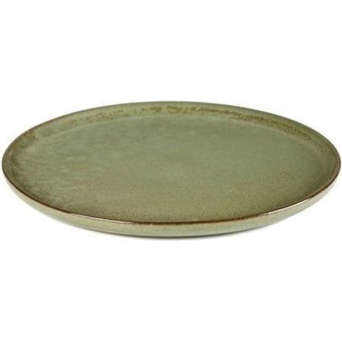 SURFACE BY SERGIO HERMAN: set van 4 borden Large D27 H1,5 camogreen
