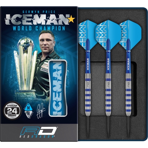 RED DRAGON - Gerwyn Price Challenger: Steeltip Tungsten Dartpijlen Professioneel - 24 gram