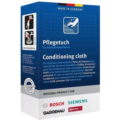 Bosch Siemens onderhoudsdoekjes RVS oppervlakken 5st