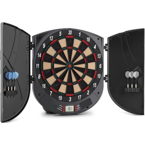 Dartor dartbord dartmachine softtip 26 spelen deuren sound