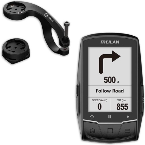 Fietscomputer - Fiets - Fietscomputer kopen - Navigatie - GPS - USB - Oplaadbaar
