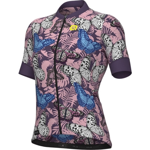 ALE DONNA SS JERSEY PR-E VANESSA - Roze - S - Valt klein