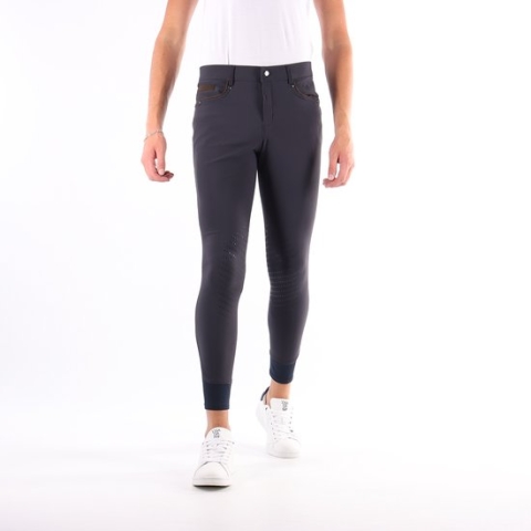 Easy Rider Rijbroek Phillip kneegrip Navy - 50