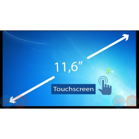 11.6 inch Touchscreen IPS Laptop Scherm 1366x768 Glossy B116XAK01.0 HW2A