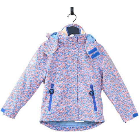 Ducksday - vierseizoensjas met uitritsbare fleece - waterdicht - unisex - Joy - maat 158/164 - GRATIS SJAAL