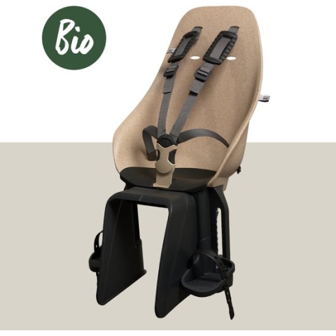 Urban Iki Bio Fietsstoeltje Achter - Oishi Beige/ Bincho Black