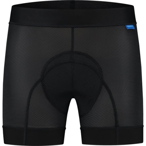 Bikeboxer Heren E-bike fietsonderbroek met zeem Zwart - XL