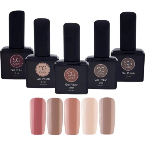Gelzz Gellak New Nudes Collectie - Nude - Dekkende kleur - 10ml