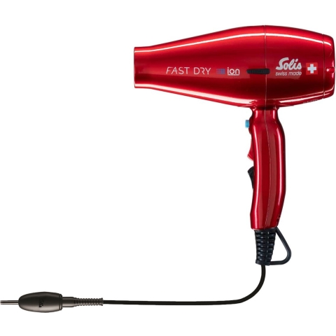 Solis Haardroger Fast Dry Rood | Haardroger | Verzorging&Beauty - Haarverzorging | 7611210968177