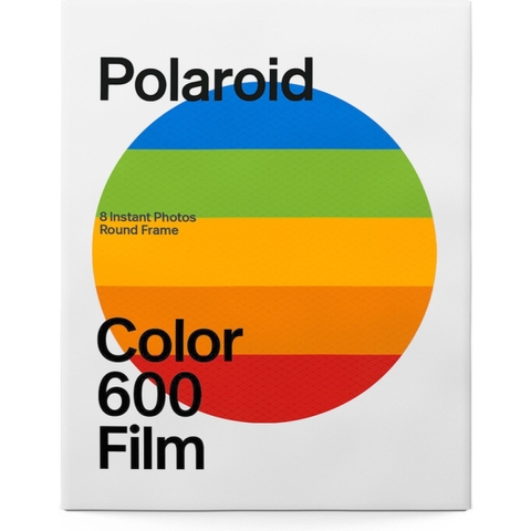 Polaroid Color 600 Film - Round Frame Edition