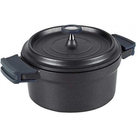 Aluminium braadpan - 28 cm - Lacor - Zwart