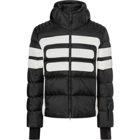 Bogner Boaz-D Men Ski Jacket - Wintersportjas Voor Heren - Dons - Zwart/Wit - 3XL