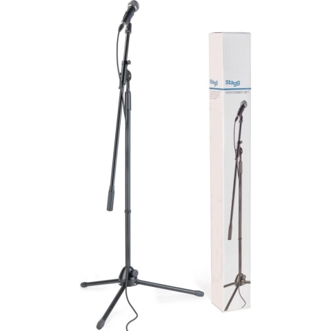 Stagg SDM50 SET met mikro, klem, statief, kabel en hoes