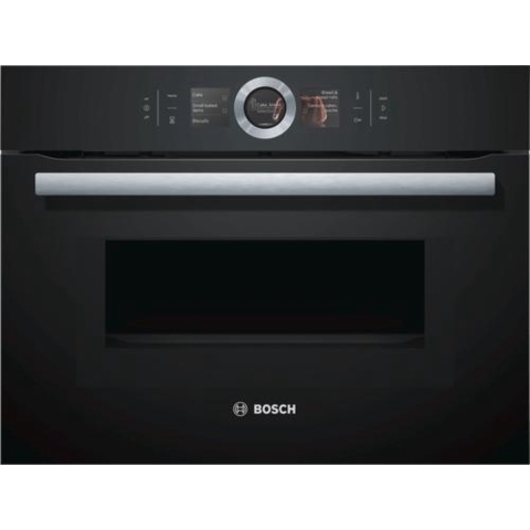 Bosch CMG676BB1  Serie 8 - Compacte oven met magnetron