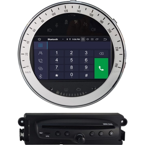 Mini Cooper CarPlay Autoradio | 2006 t/m 2013 | Android Auto