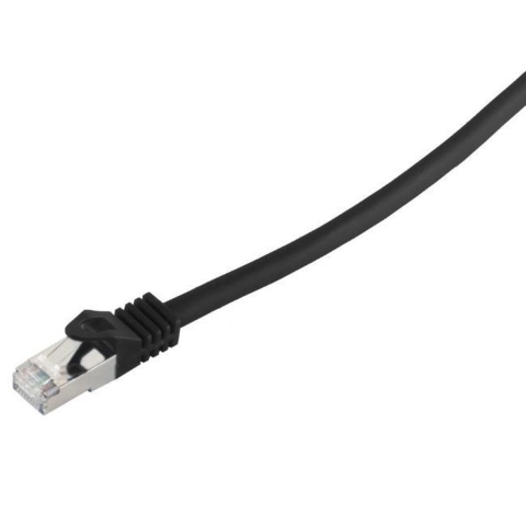 S-Impuls S/FTP CAT7 10 Gigabit netwerkkabel / zwart - LSZH - 30 meter