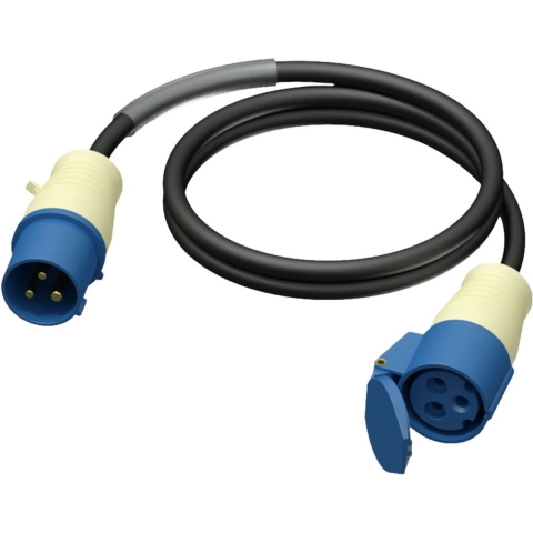 Procab CAB450/15 CEE male - female powerkabel 15 meter