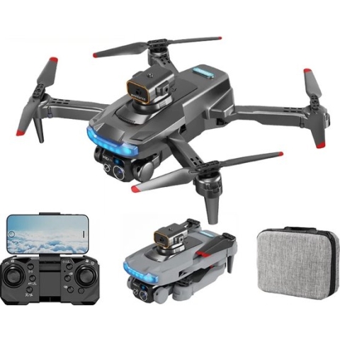 LUXWALLET AeroTech Celestial – 5 GHz Quadcopter Drone – Laser Obstacle Avoidance – Multiplunt Vluchtmodus – Retun To Home - 1 Accu - Zwart