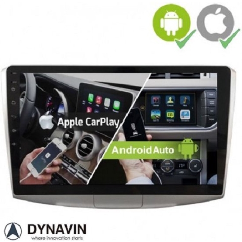 Volkswagen Passat B7 2005-2010 navigatie 10,1 inch carkit android 13 apple carplay android auto overname boordcomputer 64GB