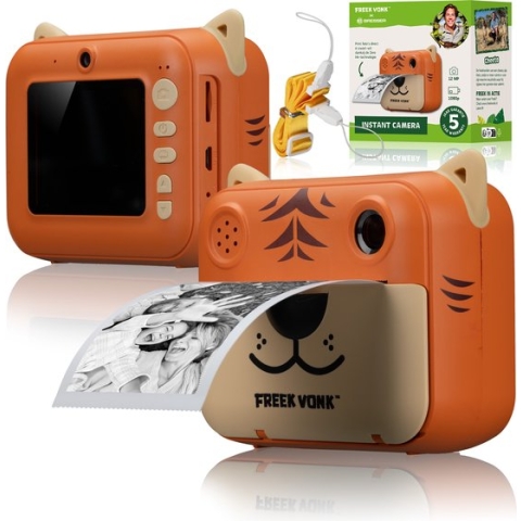 Freek Vonk x BRESSER - Camera voor Kinderen - Maak Selfies met Freek Vonk - Print foto's direct