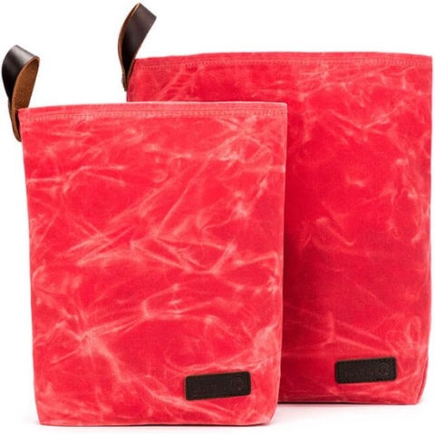 Della Q Canvas breitas 29,2x31,6-25,4x24,1cm zalm - 1x2st