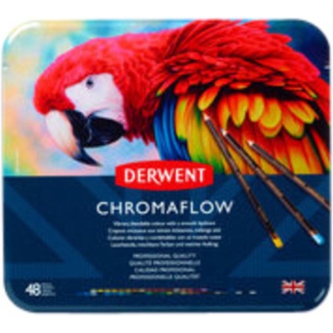 Chromaflow kleurpotloden derwent (48) | Pak a 48 stuk | 2 stuks