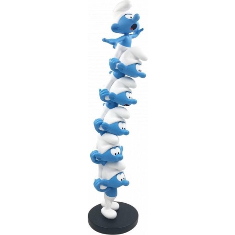 Smurfen toren 50 cm kunsthars (verzamelobject)