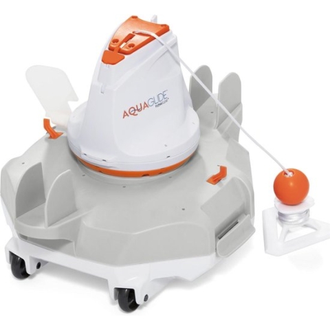 Autonome Flowclear aquaglide robot zwembadreiniger voor zwembaden met een vlakke vloer tot 20m²