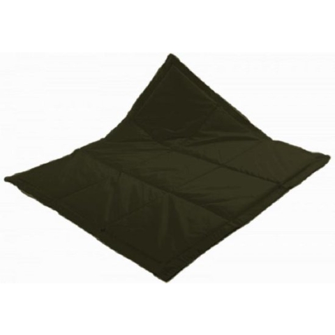 KidZ ImpulZ Speelkleed Baby - Speelmat - Afneembaar XL: 200 x 200 cm - Legergroen