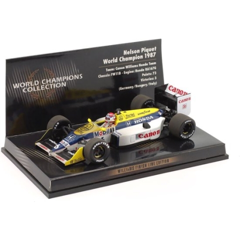 Williams Honda FW11B #6 World Champion 1987 (dirty version) - 1:43 - Minichamps