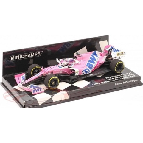 BWT Racing Point F1 Team Mercedes RP20 #18 2020 Launch Spec - 1:43 - Minichamps