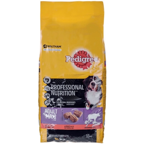 PEDIGREE Adult Maxi Beef - droog hondenvoer - 15kg