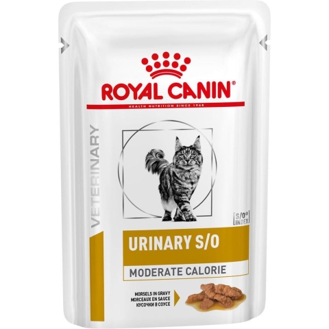 Royal Canin Urinary S/O Moderate Cal. kat (Vleesstukjes) - 48 x 85 g