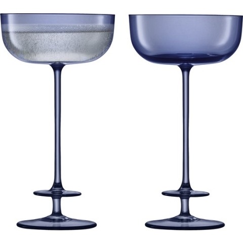 L.S.A. Champagne Theatre Champagne Glazen - 210 ml - Set van 2 Stuks