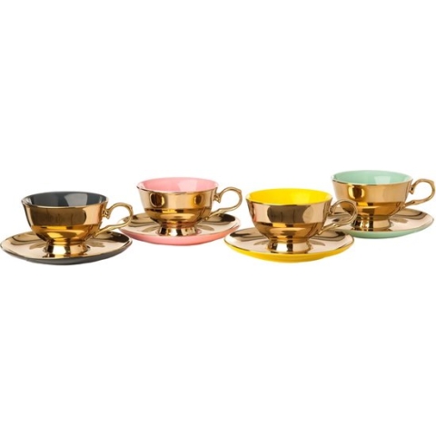 Pols Potten- Theeset-  Legacy-Gold Set/4