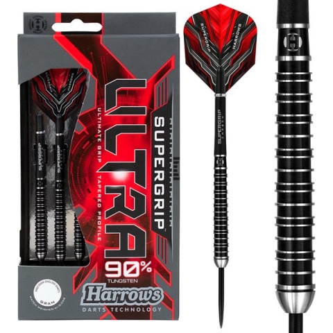 Harrows Supergrip Ultra 90% - Dartpijlen - 22 Gram