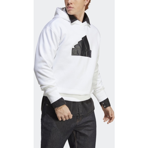 adidas Sportswear Future Icons Badge of Sport Hoodie - Heren - Wit- L
