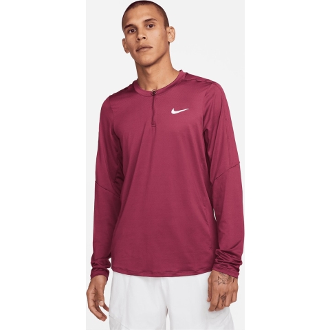 Nike Court Dri-Fit Advantage Top - Running Top - Rood - Heren