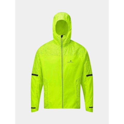 Ronhill Life Night Runner Jacket Heren Fluor Geel