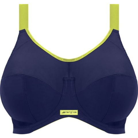 Elomi ENERGISE UW SPORTS BRA Dames Sportbeha - Navy - Maat 95H