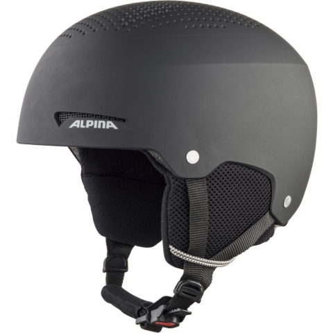 Alpina Zupo Junior Skihelm - Black Matt | Maat: 48 - 52 cm