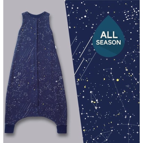 SuperLove Merino Toddler Slaapzak - All Season - Superstar Small (76-95)