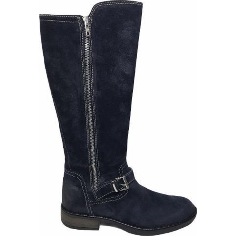 Kickers sierrits lange suede lederen laarzen Wisal navy mt 29