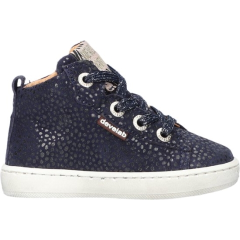 Develab Babyschoenen blauw Leer - Maat 22
