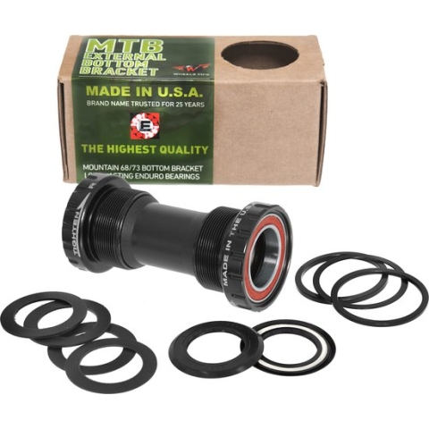 TRAPAS MTB BSA SHIMANO/FSA - ACB - ZWART